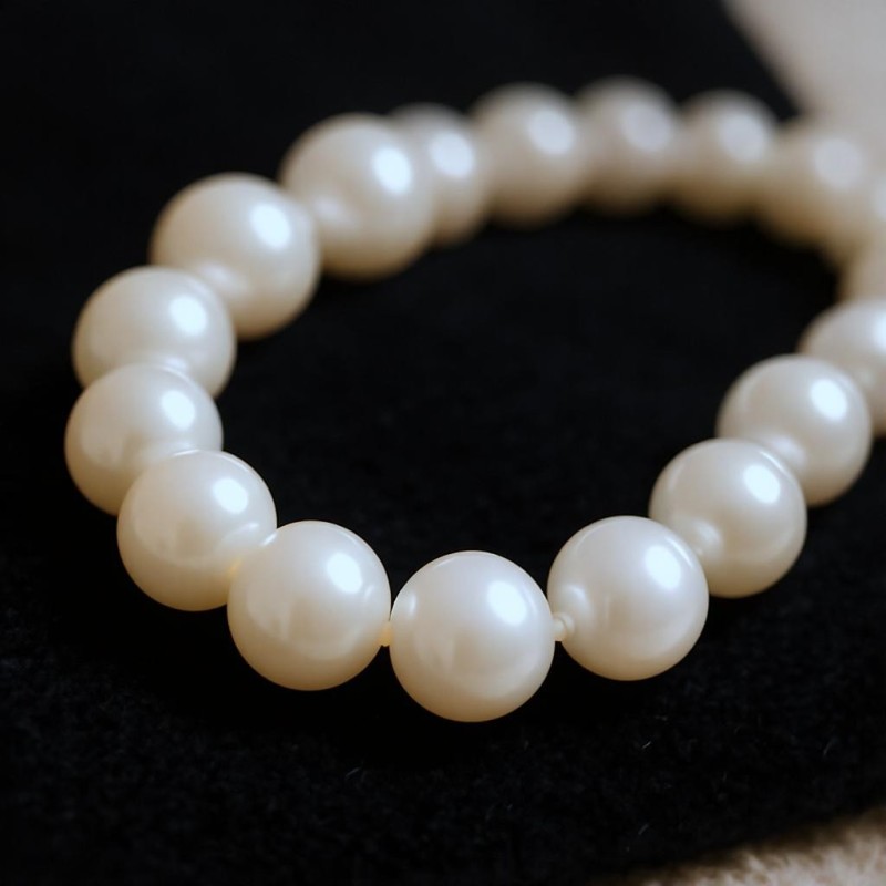 Classic White Pearl Strand Necklace