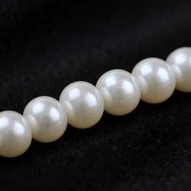 Classic White Pearl Strand Necklace